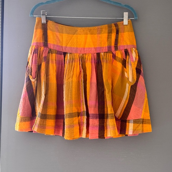French Connection Multicolor Plaid Mini Skirt - Picture 1 of 6